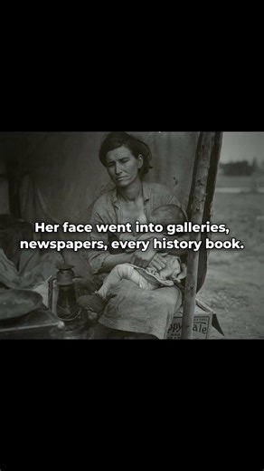 She was never paid for the Depression's most famous photo