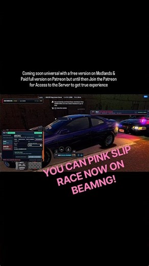 BEAMNG.Drives First Drag Race RP MP Career Server That’s Public!