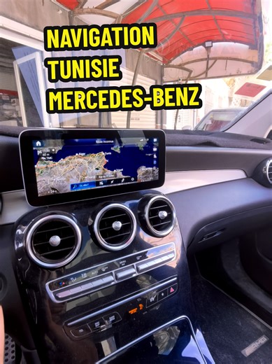 Navigation Tunisie Mercedes MBUX — Options cachées et contact Sfax