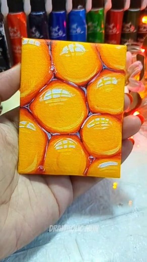 Transition alert ‼️ #eggyolk #acrylicpainting #satisfying #foryouシ #artist Drawholic Mun | Drawholic Mun