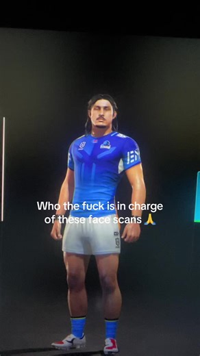 Bronson Xerri Face Scans in Rugby League 26 Gameplay
