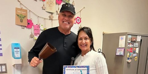 'WE did it, WE won!' Sandberg announces he's cancer free