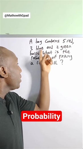 Solving Problem involving Probability #probability #stem #gpadlearnmaths #maths