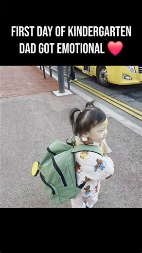 “Her First Day of Kindergarten… I Wasn’t Ready for This 😭 #shorts”