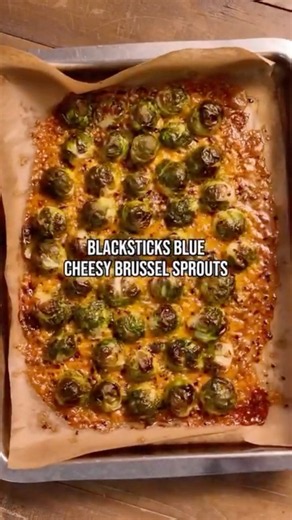 The Ultimate Cheesy Brussels Sprouts Recipe (With Blacksticks Blue) 🥦🧀