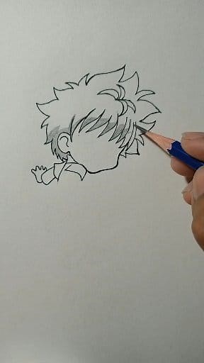 Draw Killua Chibi from Hunter x Hunter #reelsvideoシ #fypシ゚ #anime #drawing #hunterxhunterr | Chan Art
