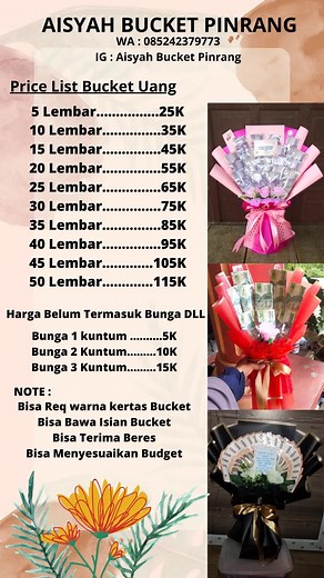 Harga Bucket Uang: Daftar Harga dan Tips Pemilihan Terbaik