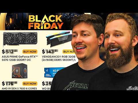 Black Friday PC Hardware Deal Hunting - Worth the wait?