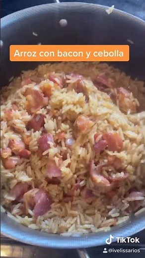Rice with Bacon and Onion
