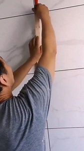 The process of drawing ovals on ceramic tiles | DIY - Restoration Garage