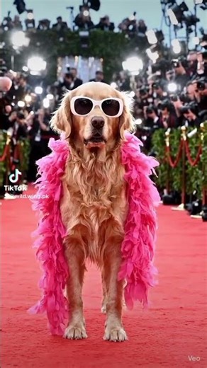 Dog with Model Catwalk Style 😎🐕🔥 This dog just turned #Shorts #YouTubeshort