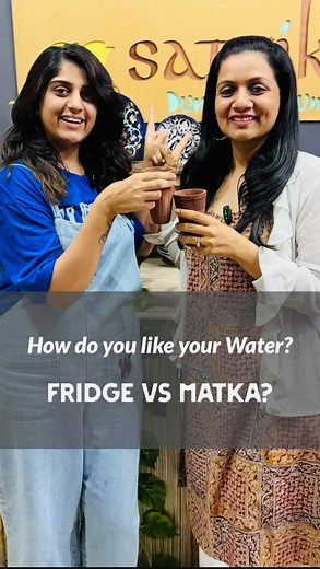 6.7K views · 85 reactions | Fridge ka paani kyu ? Clean matka with salt Matka cools as per climate Balances PH of Water Makes Water Alkaline Keeps Gut Healthy All disease start with Gut All treatments start with Gut Let’s use Matka Let’s go satvik! #matka #matkapaani #alkalinewater #alkalinewaterbenefits #naturallycoldwater #naturecold #water #gosatvik #anisetia | Go Satvik | Facebook