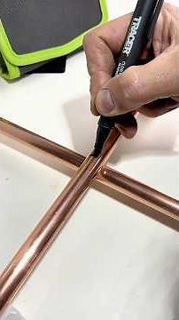 The Easiest Way to Bend Over a Copper Pipe #asmr #diy #howto #plumbing #foryou