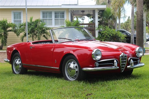 1956 Alfa Romeo Giulietta Spider