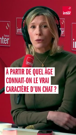 Adopter un chaton n'est pas une mauvaise chose ! Adopter un chat âgé de plus de 6-8 mois, en refuge, par exemple, permet de bien connaître son caractère.⁠ ➡️ Pour en savoir plus, écoutez Grand bien vous fasse ! d'Ali Rebeihi en suivant ce lien : https://l.franceinter.fr/My5 | France Inter