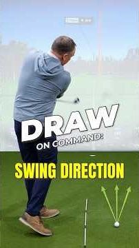 How Pro Golfers Control Swing Path for Draws #golf #golftips #golfswing