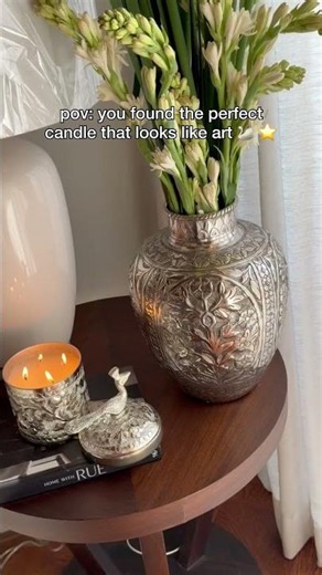 The Art of Home Decor | Luxury Scented Candle Unboxing ✨