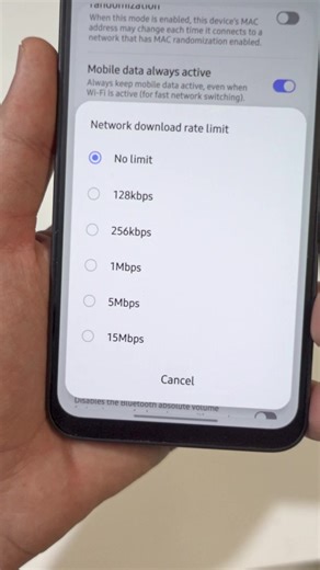 your phone might be slowing its own internet 👀 this hidden setting takes 1 minute to change did you already have this on? comment yes or no #iosvsandroid #SmartphoneHacks #AndroidTips #tiktoklearningcampaign #techtips
