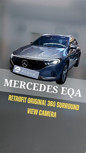 Mercedes EQA now upgraded with the original 360° Surround View camera system. Factory cameras. Factory clarity. 😎🚗 💡 Key Features: ✅ Original Mercedes-Benz 360° Surround View system ✅ Front, rear & side cameras for full bird’s-eye visibility ✅ Reduces blind spots and neck strain during parking ✅ Real-time top-down view with dynamic guidance lines ✅ Fully integrated with factory MBUX display & controls ✅ OEM fitment — clean installation, no aftermarket overlays Once you park with 360° view, th