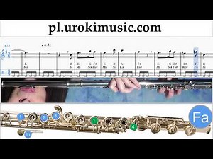 Nauka Gry Na Flecie Harry Potter - Hedwig's Theme Nuty Poradnik um-i463