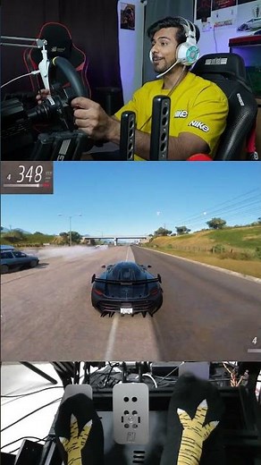 Koenigsegg Jesko Speed Test Forza Horizon 5 Steering Wheel