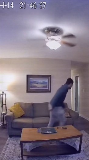 21K views · 41 reactions | ceiling fan Nightmare!!  #weirdworld #home #accident #lucky | Weird World | Facebook