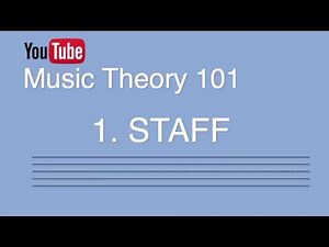 1. Pitch, Notes, Staff (Music Theory 101)