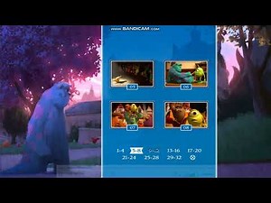 Monsters University DVD Menu Walkthrough