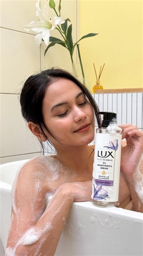 Your skin needs gentle exfoliation. Meet LUX Skin Science Spring Bloom with AHA Brightening Essence, formulated to exfoliate gently and safe for daily use 💚 #LuxSkinScience | LUX