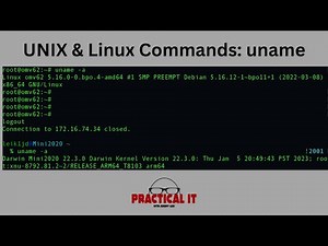 UNIX and Linux Commands Explained - The "uname" Command