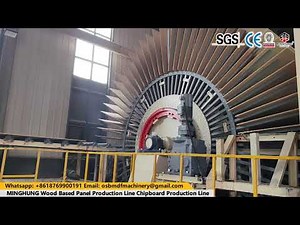 Wood Based Panel Production Line Chipboard Production Line