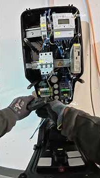 #arbeit #electrician #diy #elektrik #electricvehicles #wallbox #elektroinstallation