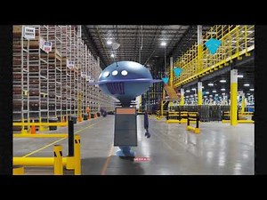 Uniblab from The Jetsons working at Amazon.