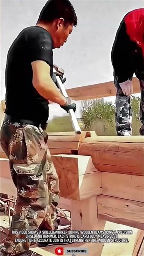 Manual Beam Jointing Tool for Tight Wooden Structures #ToolHolder