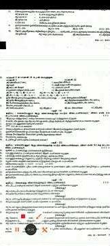 12th std Botany Half yearly exam December-2025 original Question paper 12th Half yearly exam l-2025