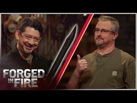 "THE BEAST FROM THE EAST" SAW BLADE CHALLENGE | Beat the Judges (Season 1) | Forged in Fire