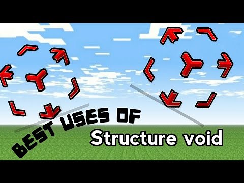 How to use structure void in minecraft