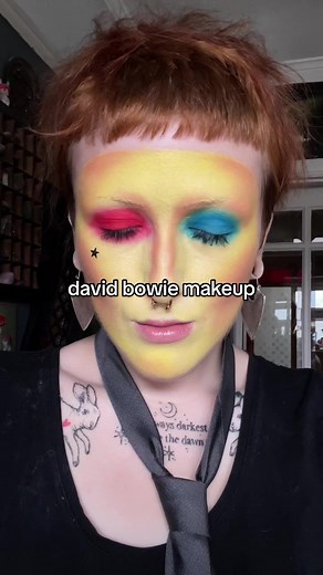 David Bowie Makeup Tutorial with Catrice and Mehron
