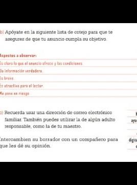 Sesion 8: redactar un anuncio clasificado, #lenguamaterna #primaria #tercer grado