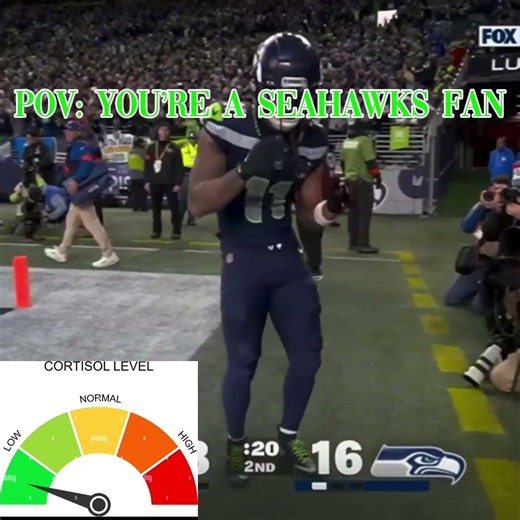 Low cortisol Seahawks