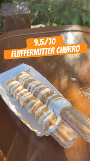 The Fluffernutter Churro is back at DCA! #disney #disneyeats