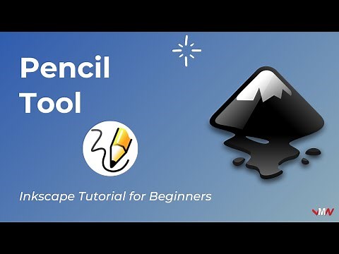 Pencil Tool | Inkscape Tutorial for Beginners