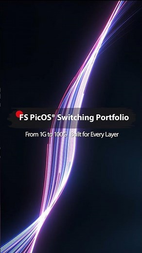 FS PicOS® Campus Switching Portfolio | 1G–100G Unified Network Solution #shorts #AmpCon #picos