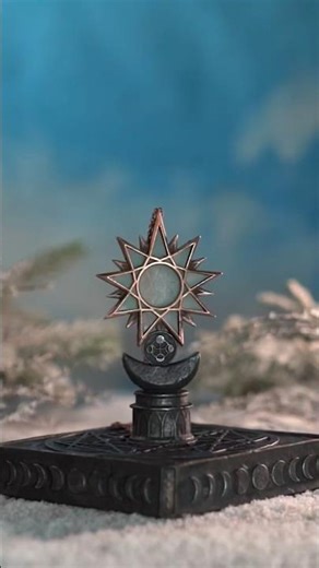 Creating Magic: Winter Witch Altar Jewelry Sculpture ✨