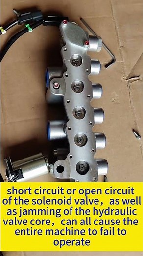 The Solenoid Valve That Can Shut Down Your Entire Excavator | Hydraulic Failure Explained