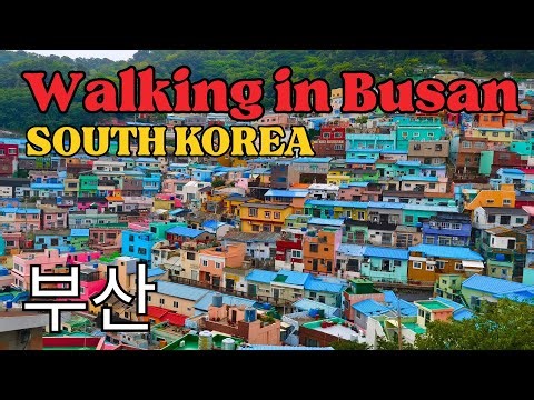 Busan Walking Tour | Explore South Korea’s Coastal City in 4K