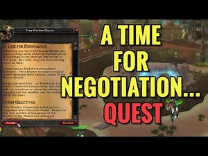 A Time For Negotiation... Quest (WoW TBC)