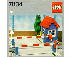 LEGO 7834-1 Level Crossing Manual (Train > 12V 1980)