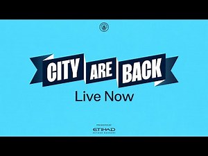 CITY ARE BACK! Men's and Women's Open Training