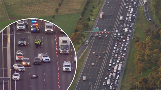 Major delays on Monash Freeway at Mulgrave